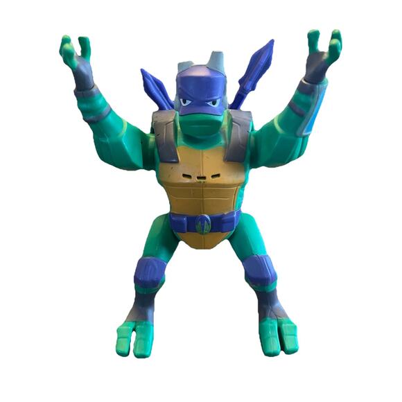 Rise of the TMNT Figure Donatello Flip Attack Ninja Turtle 2018 Collect Kidcore - Picture 2 of 8